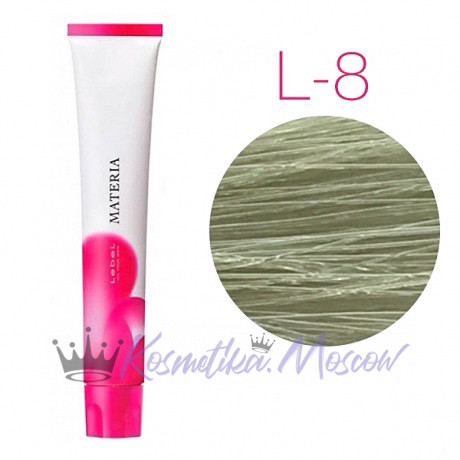 Lebel Materia 3D L-8 (светлый блонд лайм) - Перманентная низкоаммичная краска для волос 80 мл