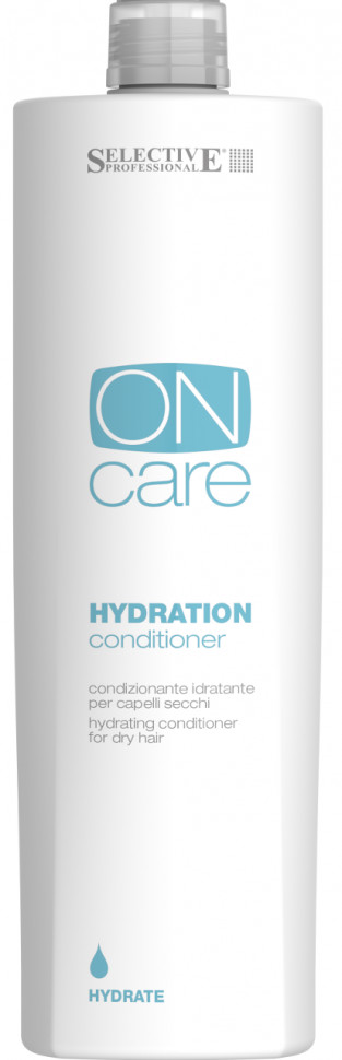 Увлажняющий кондиционер для сухих волос - Selective Professional On Care Hydrate Hydration Conditioner 1500 мл