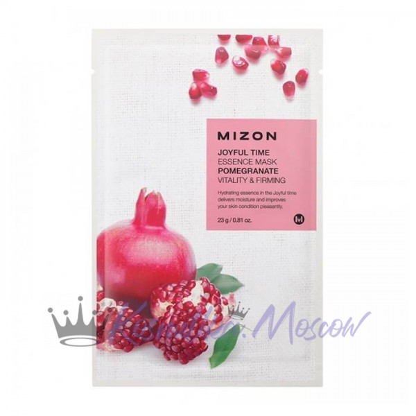 Mizon Joyful Time Essence Mask Pomegranate Тканевая маска с экстрактом граната