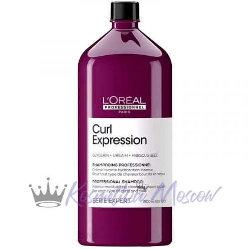 Увлажняющий шампунь для кудрявых волос - Loreal Curl Expression 1500 мл