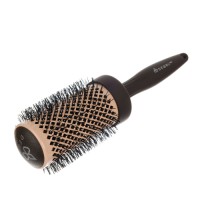 Термобрашинг DEWAL серия MOKKA, керамическое покрытие+антистатик, с волнистой щетиной d53х70мм