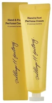 VILLAGE 11 FACTORY Парфюмированный крем для рук и ног Яркая гардения Perfume Hand & Foot Cream #Lumi