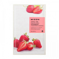 Mizon Joyful Time Essence Mask Strawberry тканевая маска с экстрактом клубники