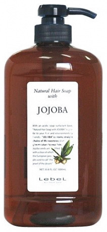 Увлажняющий шампунь для сухих волос - Lebel Natural Hair Soap With Jojoba 1000 мл