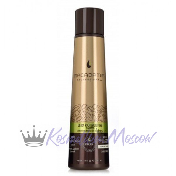 Макадамия шампунь увлажнение для сухих волос - Macadamia Ultra Rich Moisture Shampoo 300 мл