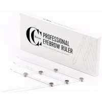 Циркуль для бровей пластмассовый