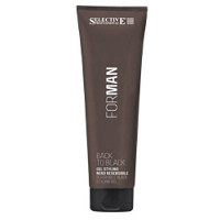 Гель для укладки волос со смываемым черным пигментом (Используется для маскировки седины) - Selective Professional Back to Black 150 мл