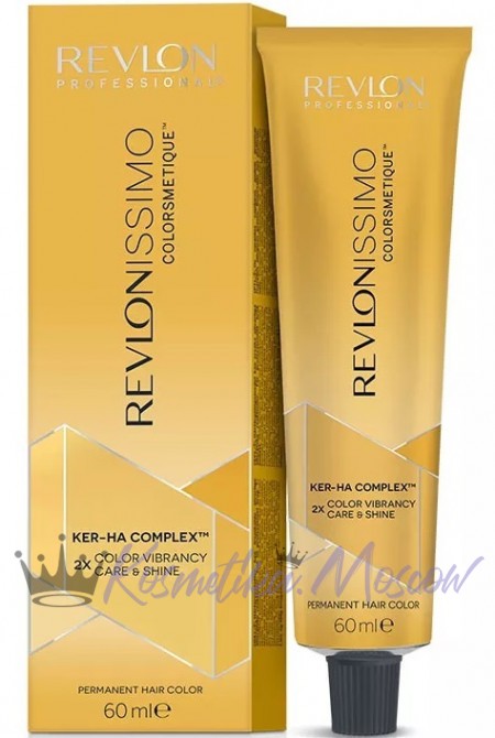 Revlon Professional Revlonissimo Colorsmetique Colour & Care Permanent Hair Colour 60 мл - No. 6.34 Dark Coppery Gold Blonde