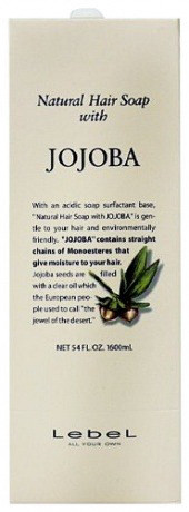 Увлажняющий шампунь для сухих волос - Lebel Natural Hair Soap With Jojoba 1600 мл