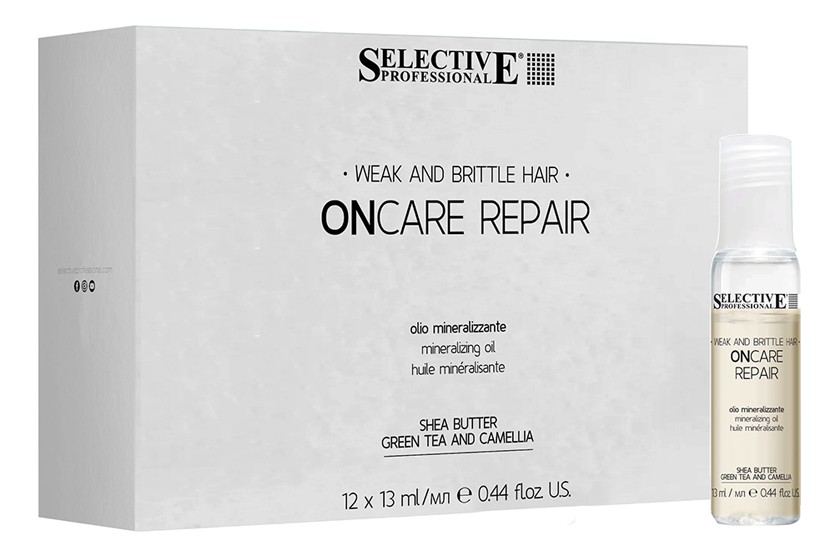 Selective Лосьон для волос реструктурирующий ONCARE REPAIR, 12x13 мл