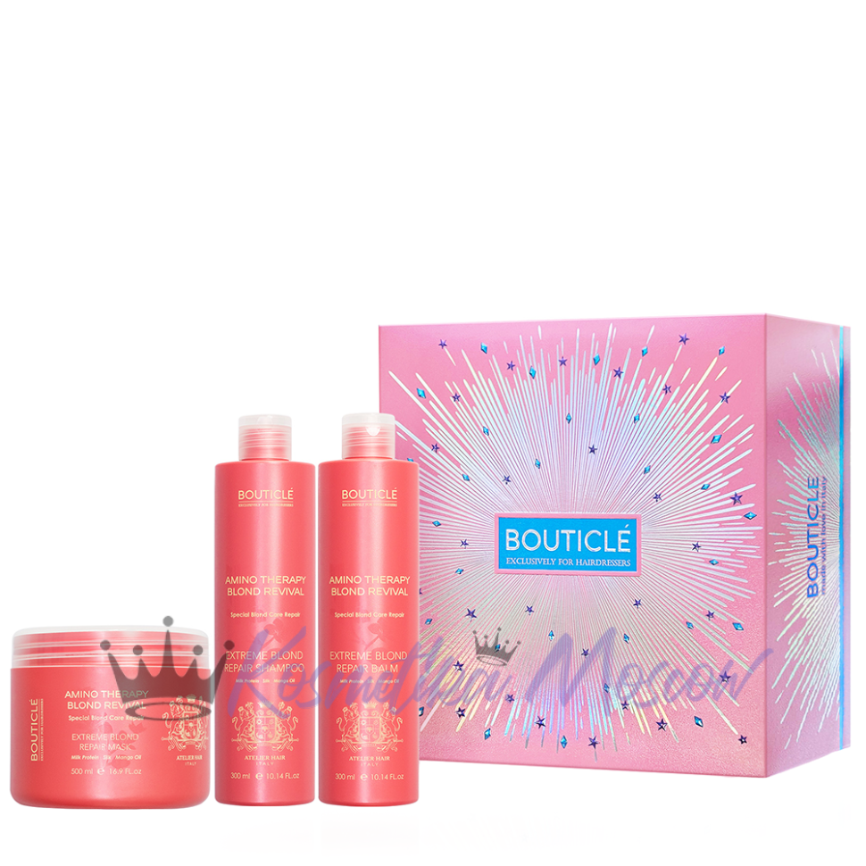 BOUTICLE ATELIER HAIR - AMINO THERAPY BLOND REVIVAL - восст. для экстремально поврежд.(ш300, б300, м500)