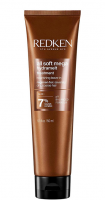 Несмываемый уход для интенсивного питания и смягчения очень сухих и ломких волос - Redken All Soft Mega Hydra - Melt Cream 150 мл