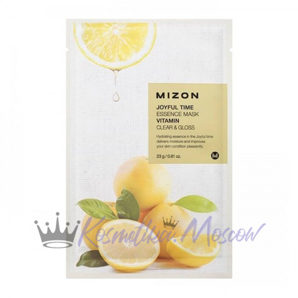 Mizon Joyful Time Essence Mask Vitamin тканевая маска с витамином С