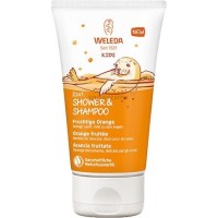WELEDA Детский шампунь-гель 2 в 1 Апельсин 150 мл