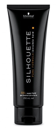 Гель для волос сверхсильной фиксации - Schwarzkopf Silhouette Pure Formula Invisiblehold Gel 250 мл