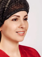 Шапочка Шарлотка Черная 50 шт/упк Чистовье