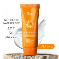 EKEL Солнцезащитный крем с экстрактом алоэ UV Sun Block SPF 50/PA+++ 70 мл