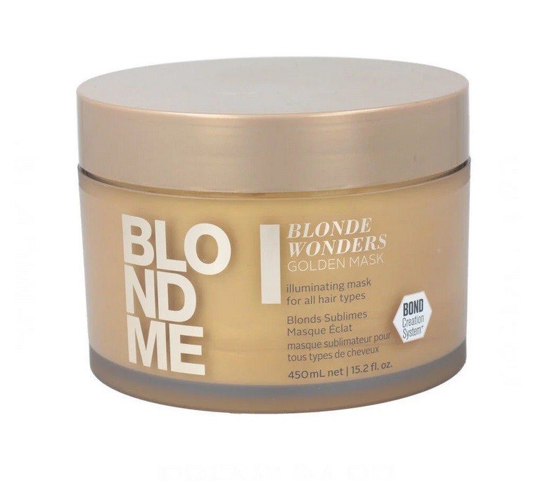 Schwarzkopf BLONDME Золотая маска для волос Blonde Wonders,450 мл