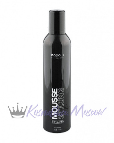 Мусс для укладки волос сильной фиксации - Kapous Professional Mousse Strong 400 мл