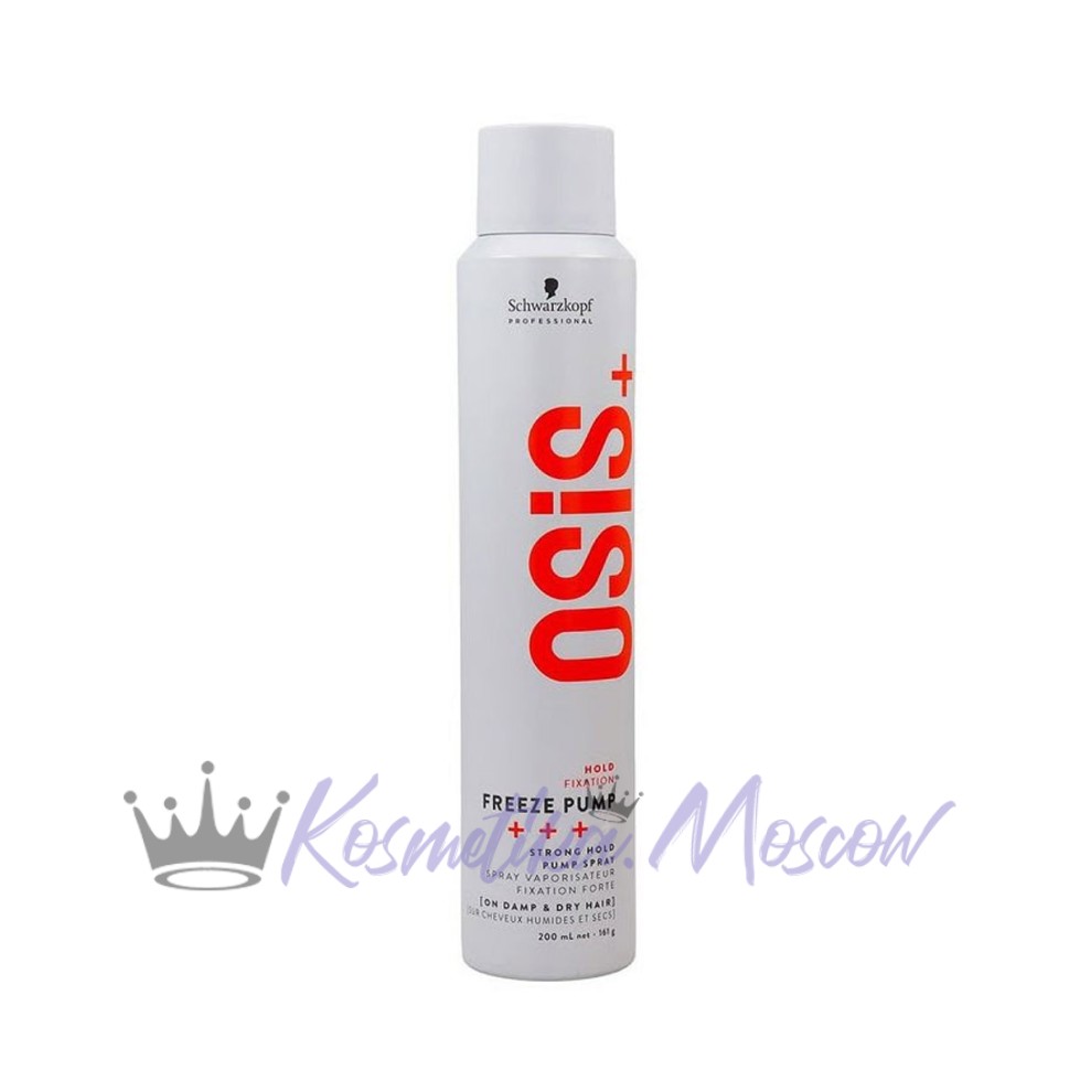 Schwarzkopf Professional Спрей сильной фиксации OSIS Freeze Pump Spray, 200 мл
