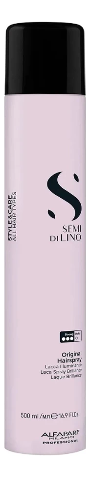 Лак для волос сильной фиксации ORIGINAL HAIRSPRAY SDL STYLE & CARE, 500 мл  Alfaparf