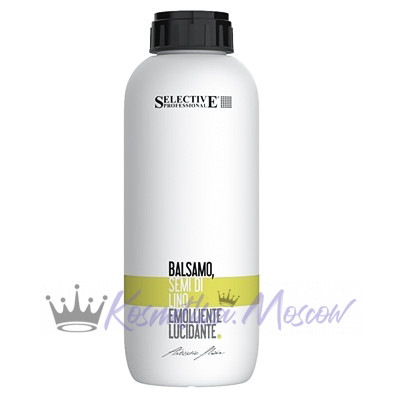 Бальзам для волос Семя льна питательный - Selective Professional Balsamo Semi di Lino 1000 мл