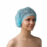 Шапочка Шарлотка Белая 50 шт/упк, Чистовье