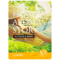 L.Sanic Тканевая маска Herb Aroma Story с экстрактом нероли и эффектом ароматерапии 25 мл