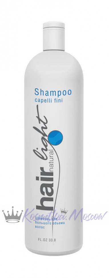 Шампунь для большего объема волос - Hair Company Hair Natural Light Shampoo Capelli Fini 1000 мл