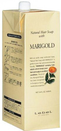 Шампунь для жирной кожи головы - Lebel Natural Hair Soap With Marigold 1600 мл