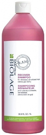 Шампунь восстанавливающий с юккой и ягодами годжи - Matrix Biolage R.A.W. Recover Shampoo 1000 мл