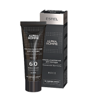 Краска-камуфляж для бороды ESTEL ALPHA HOMME 6/0, тёмно-русый, 40 мл