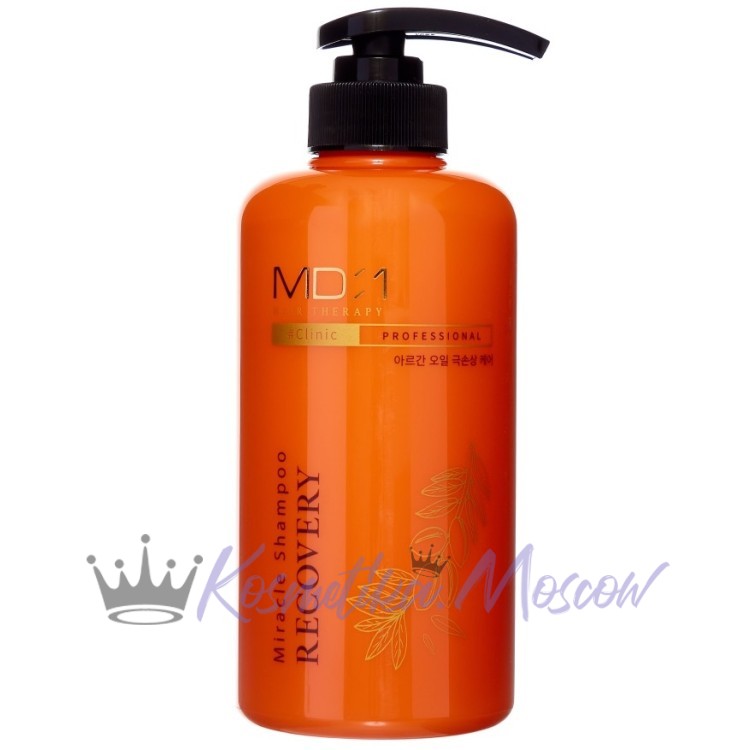 MD - 1 Восстанавливающий шампунь для волос с маслом арганы Hair Therapy Miracle Recovery Shampoo 500 мл