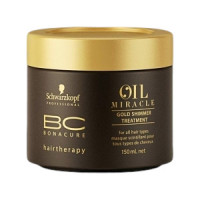 Маска Золотое сияние с Аргановым маслом - Schwarzkopf Professional BC Oil Miracle Gold Shimmer Treatment 150 мл