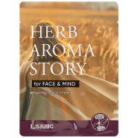 L.Sanic Тканевая маска Herb Aroma Story с экстрактом пачули и эффектом ароматерапии 25 мл