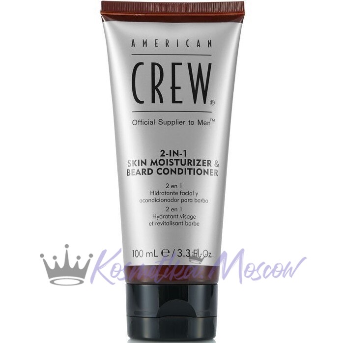 Кондиционер для бороды и увлажняющее средство для кожи 2в1 - American Crew 2 - in - 1 Moisturizer and Beard Conditioner 100 мл