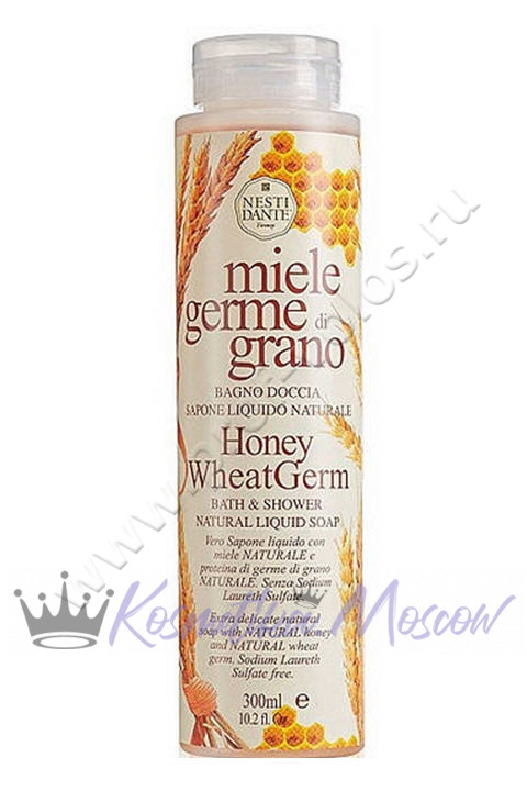 Гель для душа Nesti Dante Honey Wheat Germ Shower Gel (Нести Данте Мёд и Зародыши Пшеницы) 300 мл.