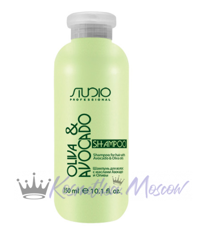 Шампунь увлажняющий с маслом авокадо и оливы Kapous Studio Professional Oliva & Avokado Shampoo 350 мл