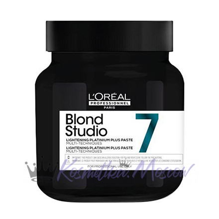 Осветляющая паста амиачная Loreal Blond Studio Platinium Plus 500 мл