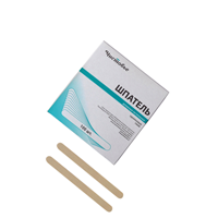 Шпатель деревянный узкий 100 шт/упк, Чистовье