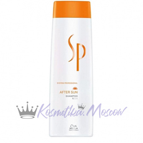 Шампунь для волос и тела после пребывания на солнце - Wella SP After Sun Shampoo 250 мл