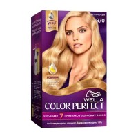 WELLA COLOR PERFECT Стойкая крем-краска 9/0 Очень светлый блонд 60 мл