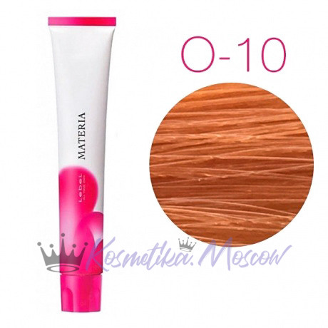 Lebel Materia 3D O-10 (яркий блондин оранжевый) - Перманентная низкоаммичная краска для волос 80 мл