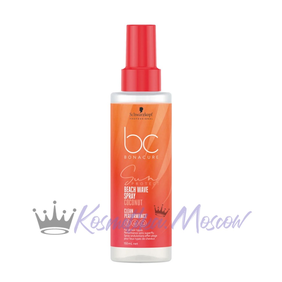 Schwarzkopf BC CP Sun Protect Beach Wave Spray Coconut 150 мл