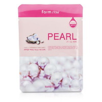 FarmStay Увлажняющая маска для лица с экстрактом жемчуга Visible Difference Mask Sheet Pearl 23 мл