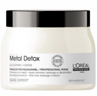 Loreal Metal Detox Маска для восстановление окрашенных волос Метал детокс 500 мл