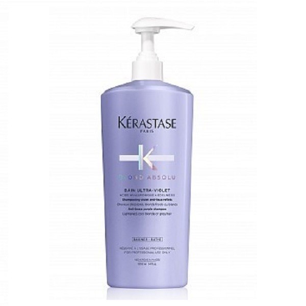 Kerastase БЛОНД АБСОЛЮТ- Шампунь ванна УльтраВиолет 1000 мл (сиренев непрозр)/ антижелт