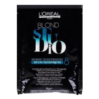 Осветляющая пудра для мультитехник - Loreal Blond Studio Multi - Techniques Powder 50 мл