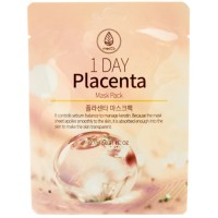 MEDB 1 Тканевая маска для лица с экстрактом плаценты Day Placenta Mask Pack 27 мл