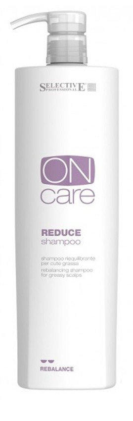 Шампунь восстанавливающий баланс жирной кожи головы - Selective Professional On Care Rebalance Reduce Shampoo 1000 мл